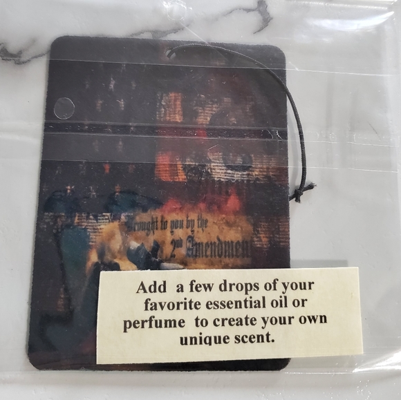 2nd Amendment Car Air Freshener - Picture 4 of 6